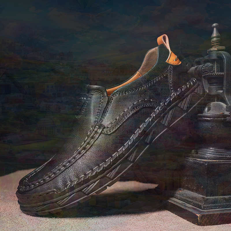 Best Vintage Collectible Items - 39 Sepatu Slipon Pria 46 Keranjang