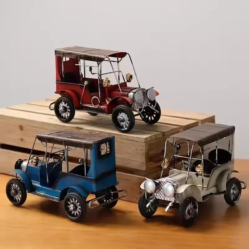Vintage Collectible Cars - Retro Nostalgia Timah Antik Model Mobil