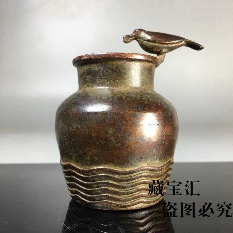 Vintage Collectible Bottles - Koleksi Vintage Botol Burung Kecil Berbahan