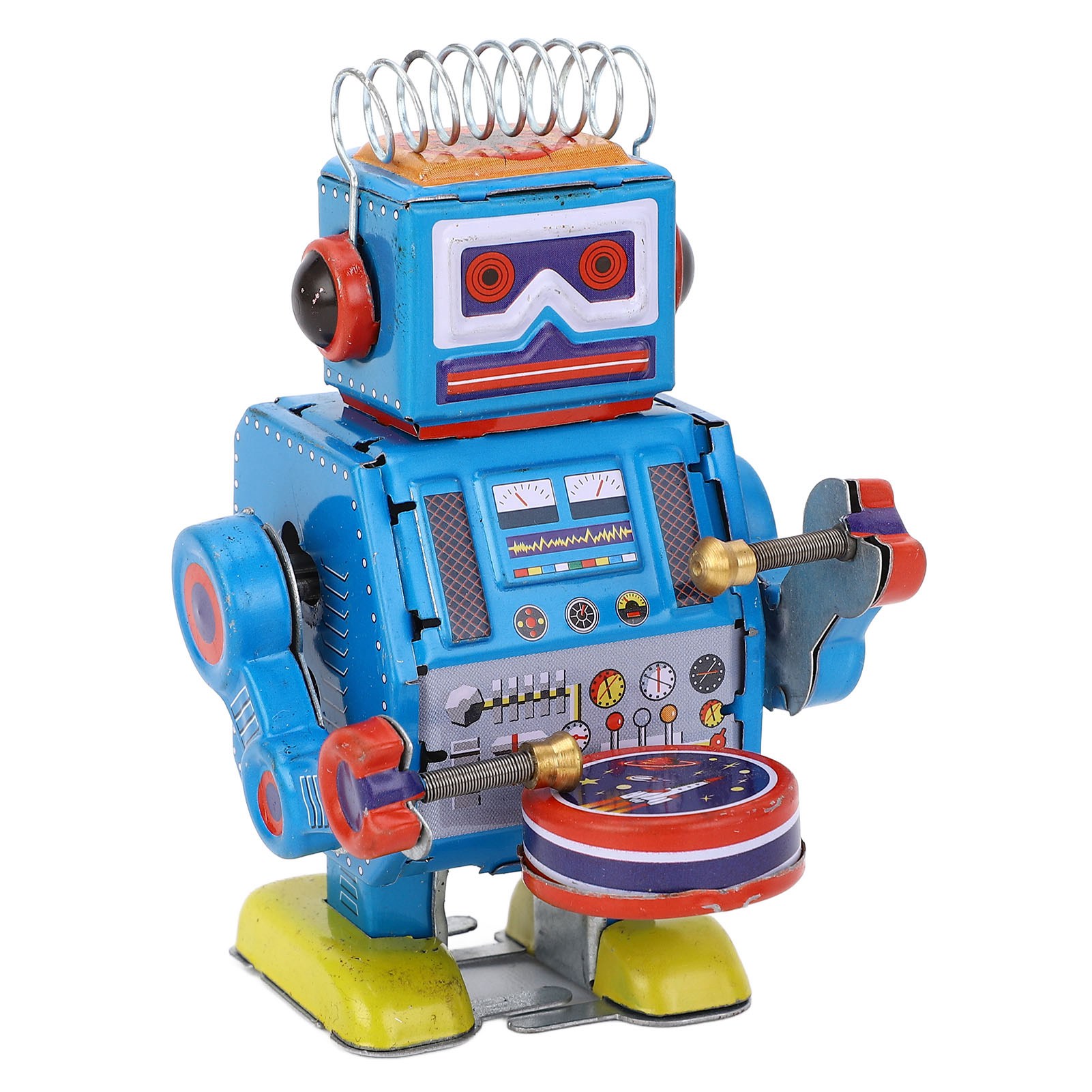 Vintage Collectible Toys - Robot Jam Otomatis Kreatif Buatan Tangan