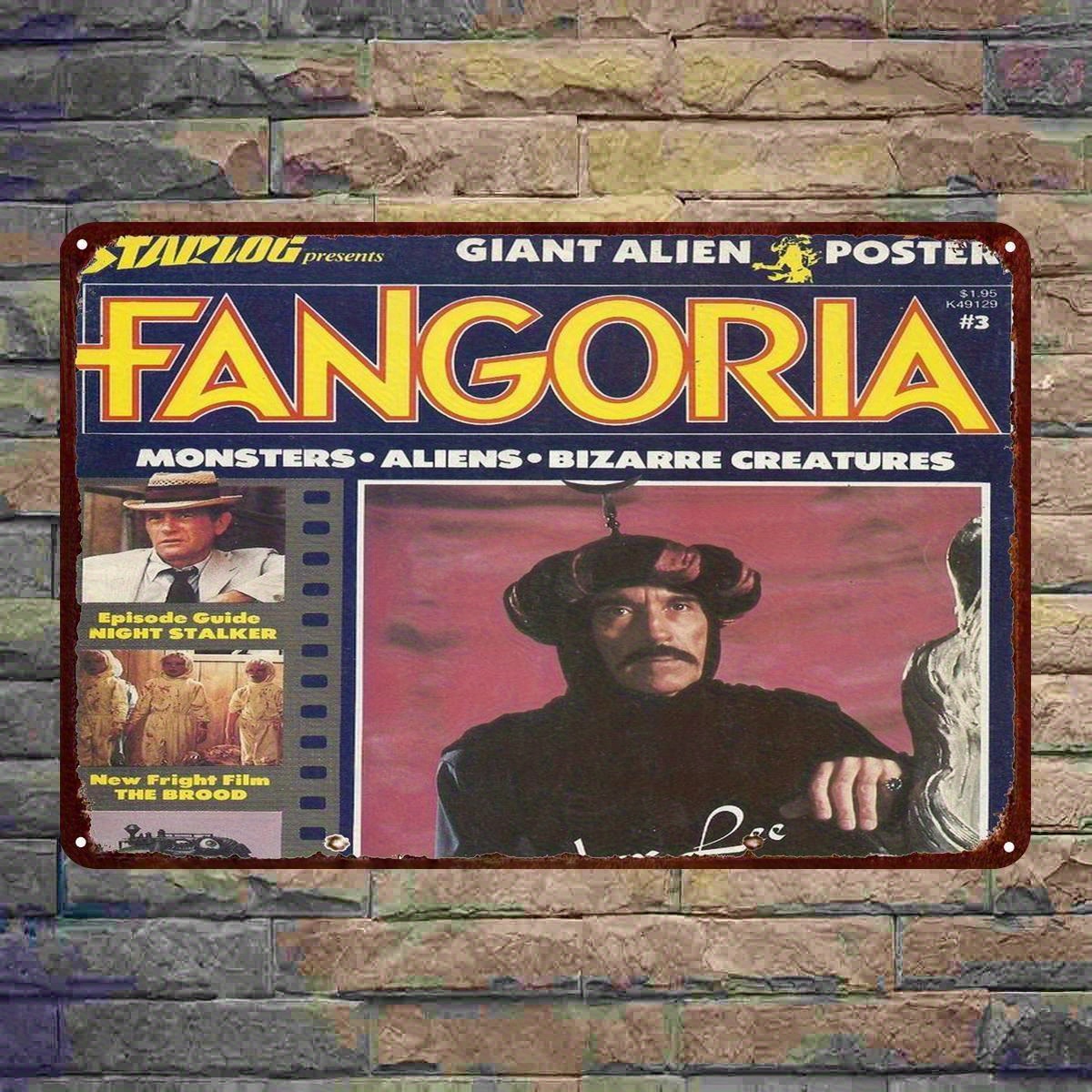Plakat Kaleng Sampul Majalah V - Vintage Collectible Magazines ulasan dan harga