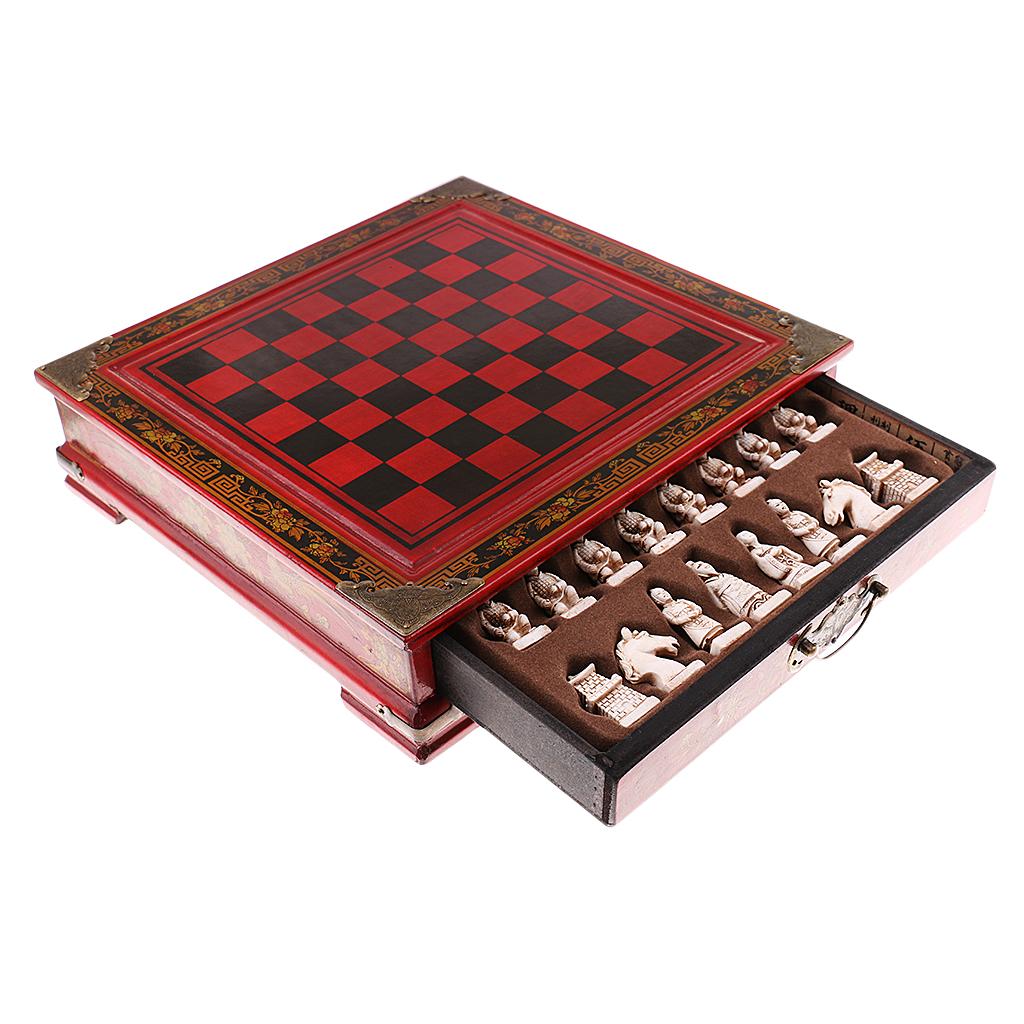 Set Catur Cina Resin Antik Per - Vintage Collectible Board Games ulasan dan harga