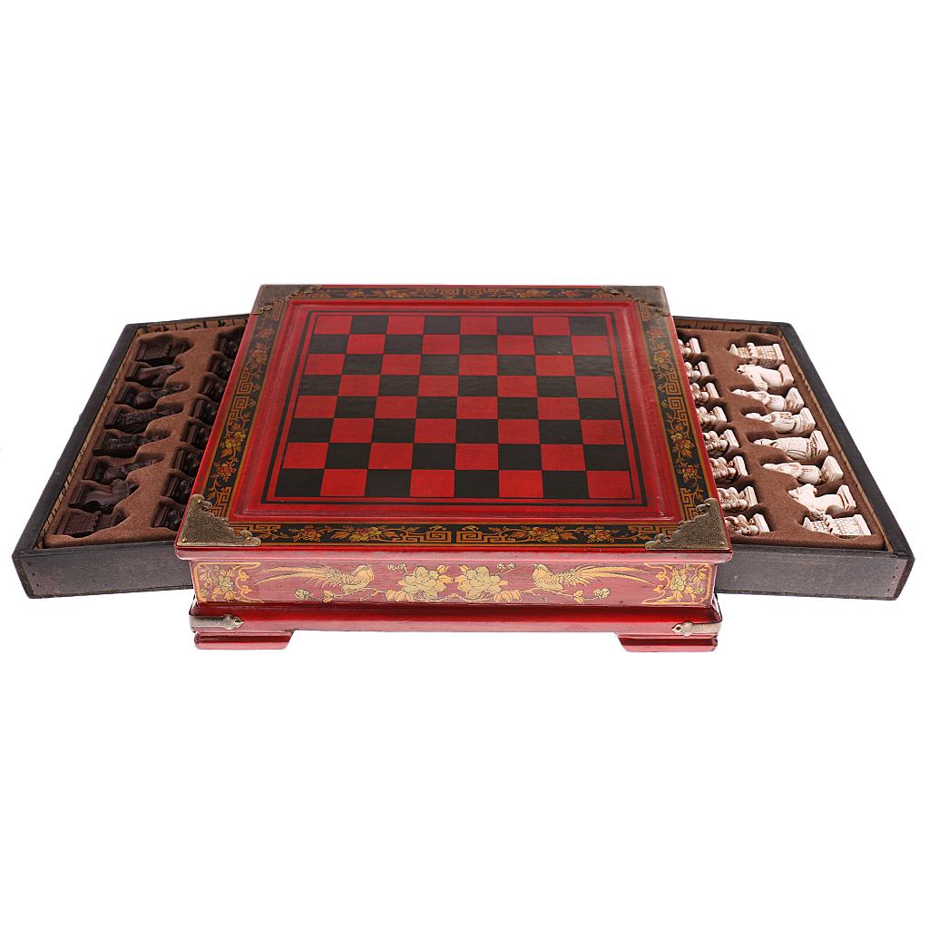 Set Catur Cina Vintage Prajuri - Vintage Collectible Board Games ulasan dan harga