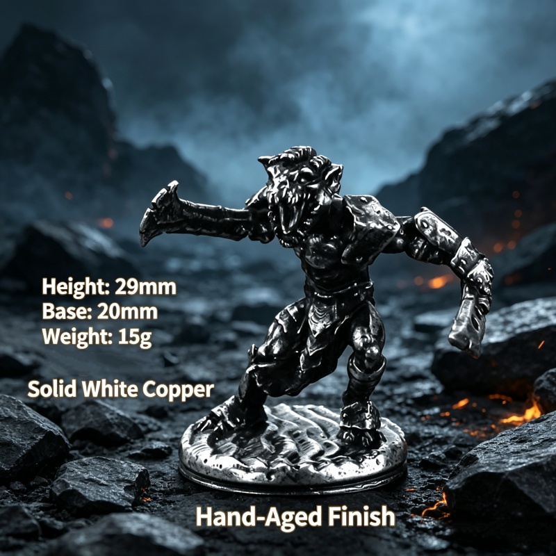 Figur Miniatur Prajurit Goblin - Vintage Collectible Board Games ulasan dan harga