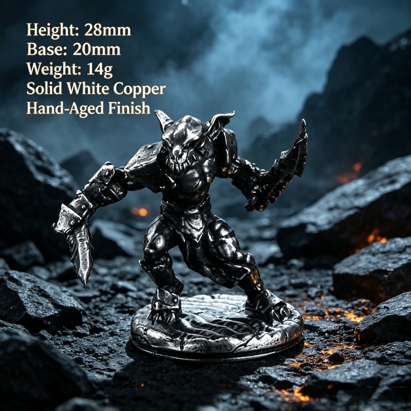 Figur Miniatur Prajurit Goblin - Vintage Collectible Board Games ulasan dan harga