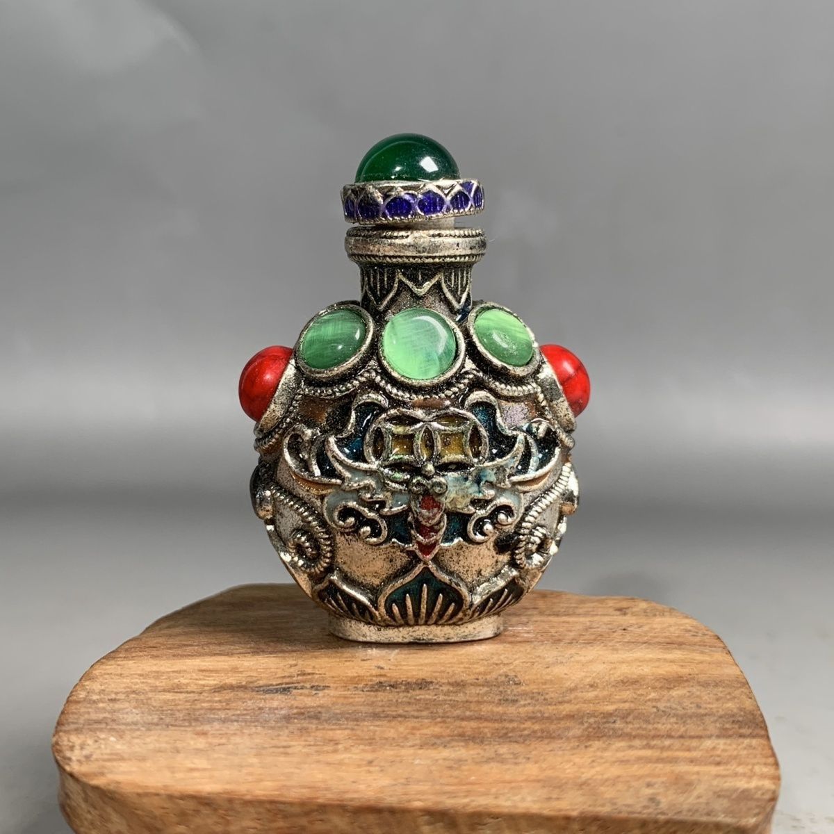 Botol Snuff Perunggu Cloisonne - Vintage Collectible Bottles ulasan dan harga