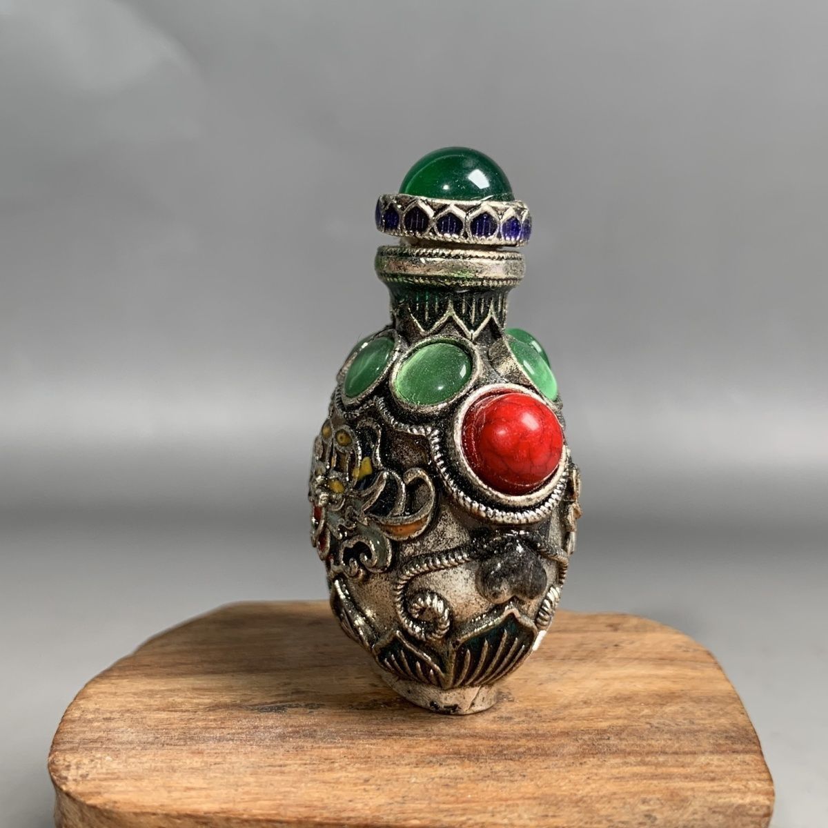 Botol Snuff Perunggu Cloisonne - Vintage Collectible Bottles ulasan dan harga