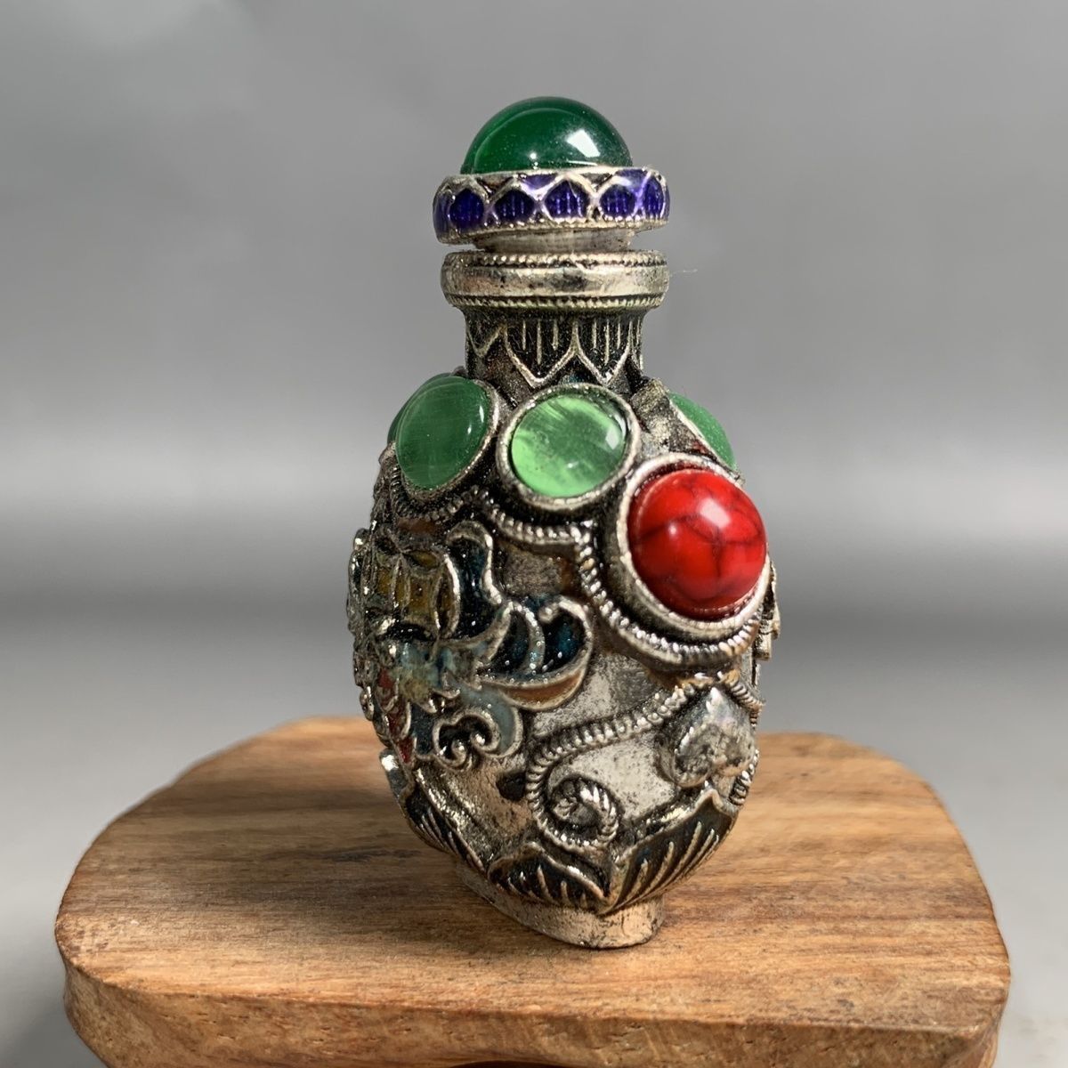 Botol Snuff Perunggu Cloisonne - Vintage Collectible Bottles ulasan dan harga