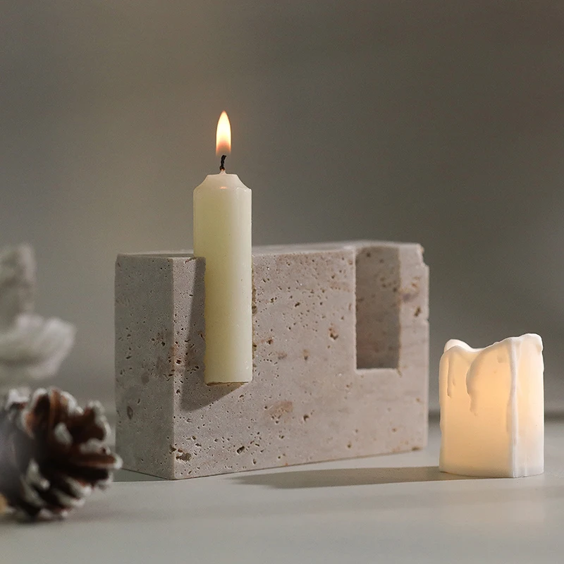 Tempat Lilin Marmer 2 Lubang M - Collectible Vintage Matches ulasan dan harga