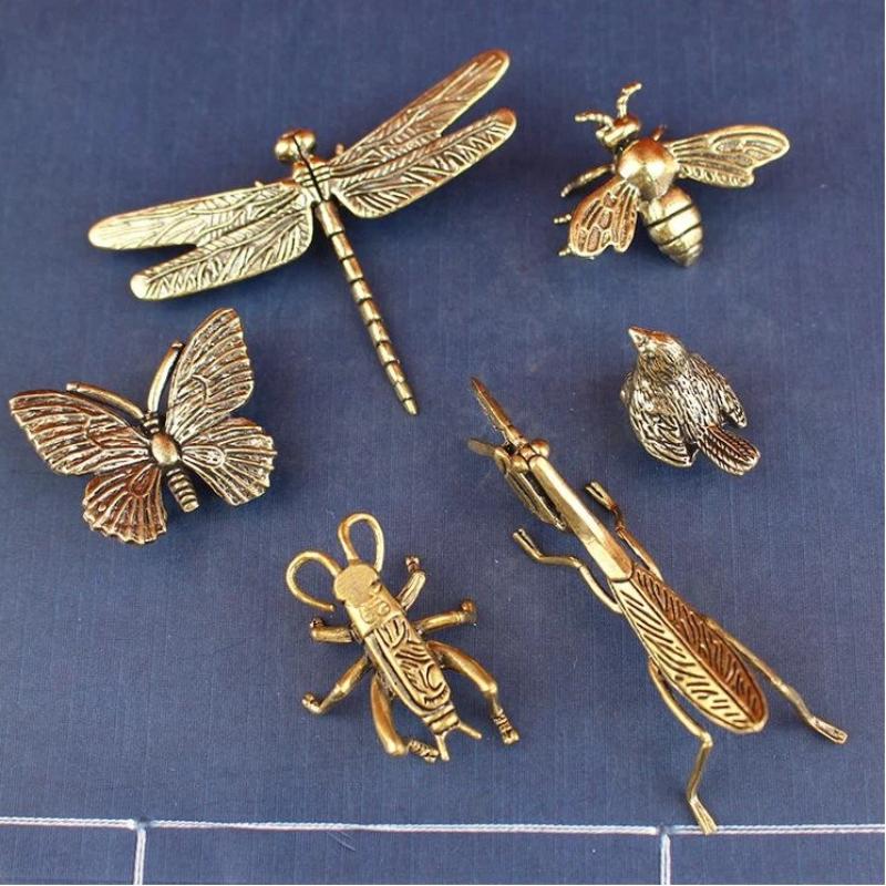 Patung Serangga Mini dari Kuni - Vintage Fairy Figurines Collectible ulasan dan harga