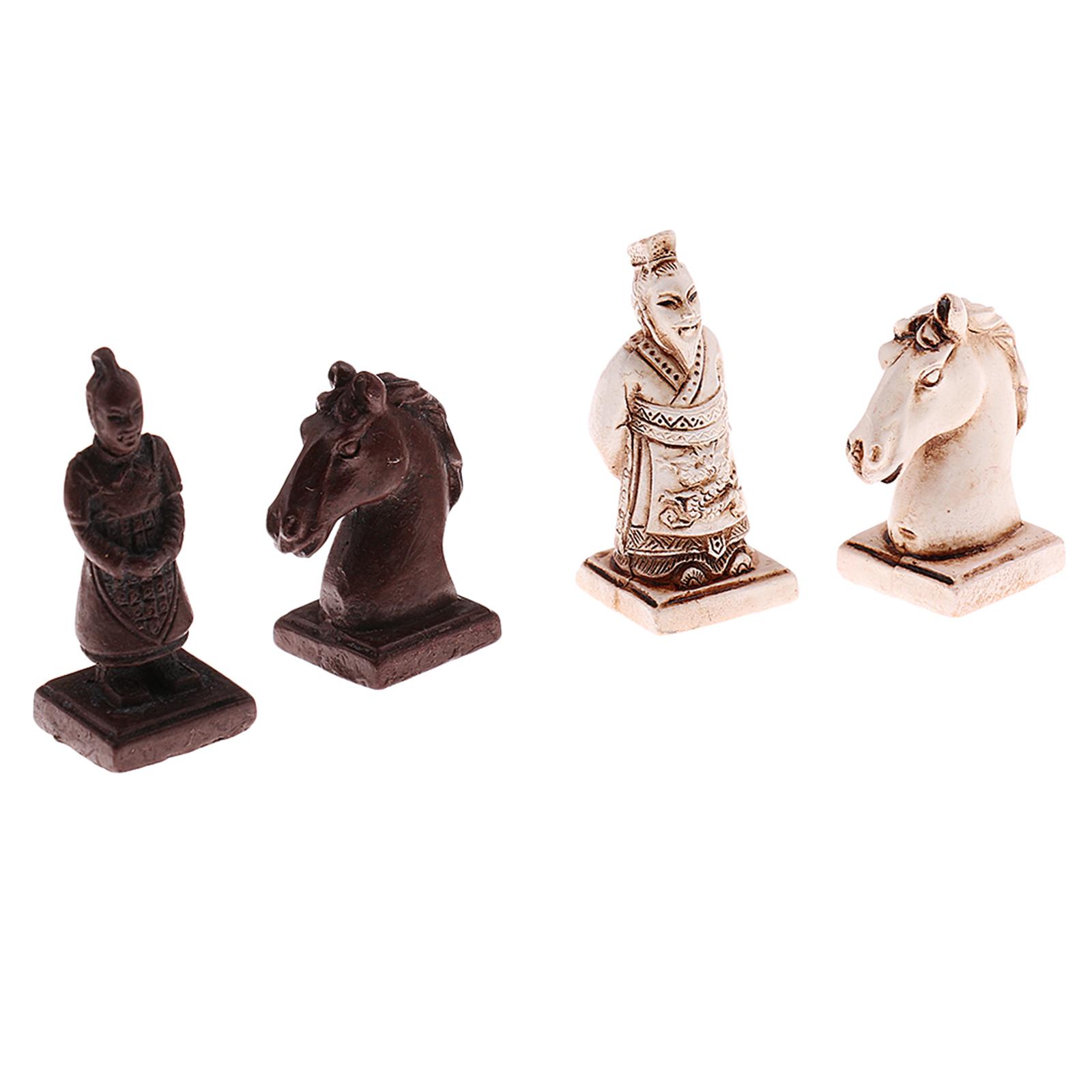 32 Buah/Set Catur Tradisional  - Vintage Collectible Board Games ulasan dan harga