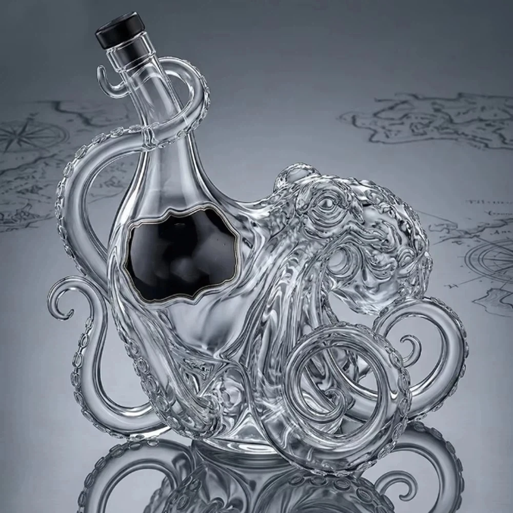 Botol Dekanter Wiski Bentuk Gu - Vintage Collectible Glassware ulasan dan harga