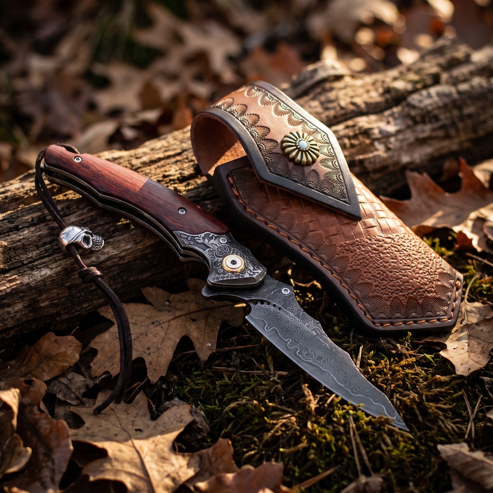 Pisau Lipat Ukiran Vintage Pol - Vintage Collectible Pocket Knives ulasan dan harga