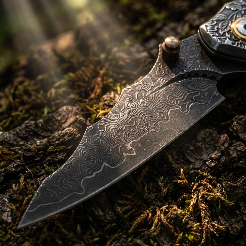 Pisau Lipat Ukiran Vintage Pol - Vintage Collectible Pocket Knives ulasan dan harga
