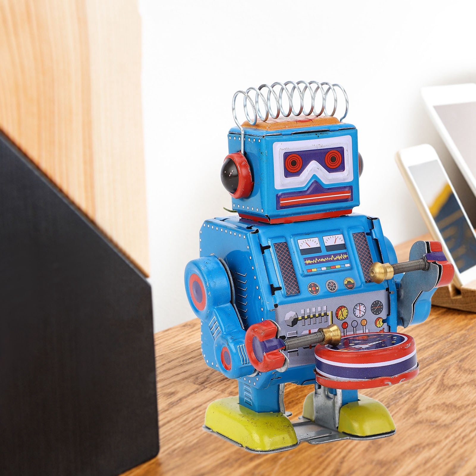 Robot Jam Otomatis Kreatif Bua - Vintage Collectible Toys ulasan dan harga