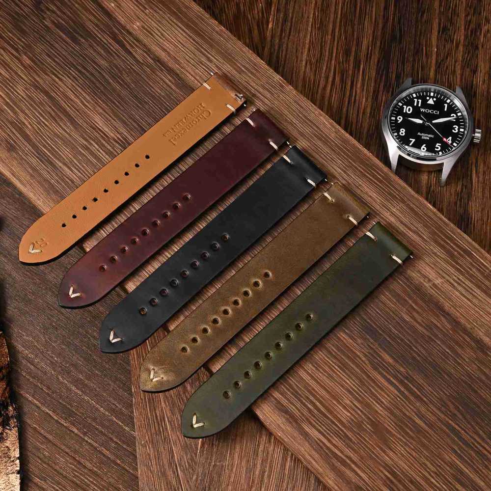 WOCCI tali jam kulit lilin min - Vintage Collectible Watches ulasan dan harga