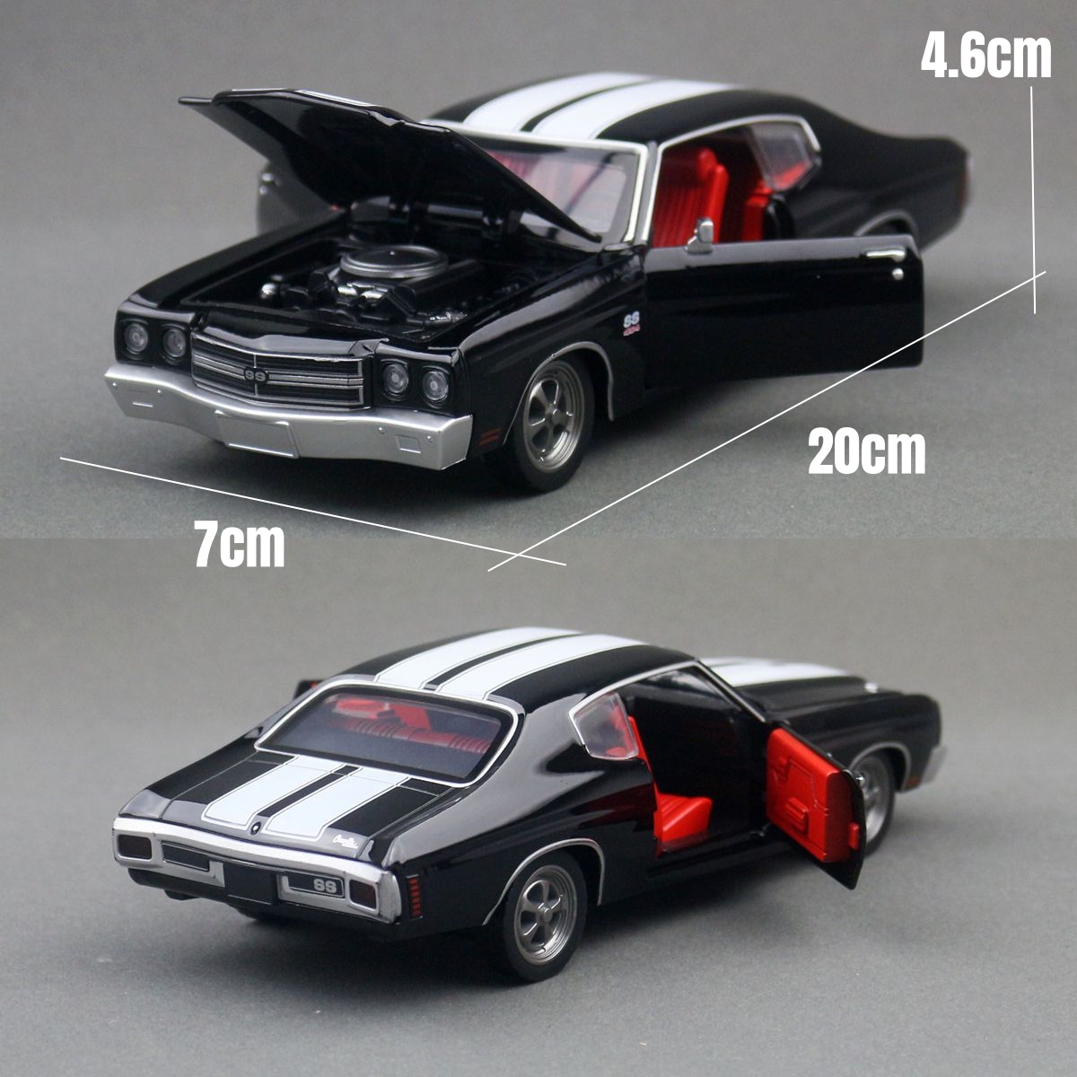 1/24 Chevrolet Chevelle 454 19 - Vintage Collectible Cars ulasan dan harga
